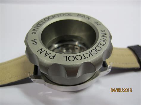 remove panerai watchback